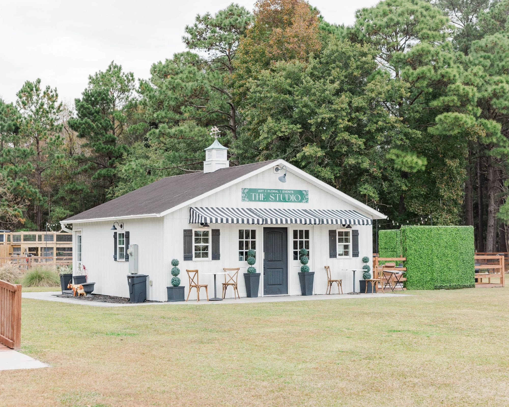 Picture of the studio space on the property 
